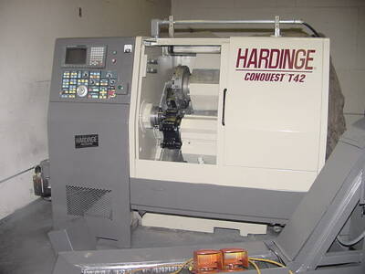 1994 HARDINGE CONQUEST T-42 CNC LATHES 2 AXIS | Quick Machinery Sales, Inc.