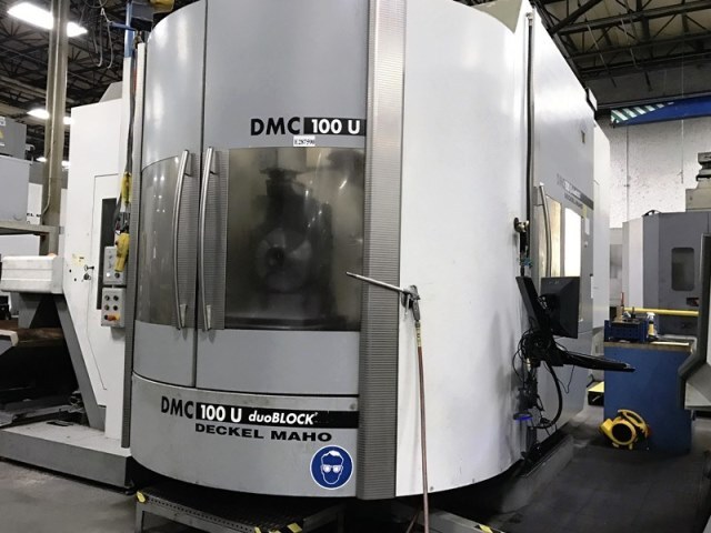 2006 DECKEL MAHO DMC 100U duoBLOCK 5 AXIS MACHINING CENTERS, HORIZONTAL | Quick Machinery Sales, Inc.