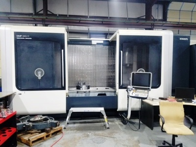 2013 DECKEL MAHO DMF 260 (Y1100) LINEAR 5 AXIS MACHINING CENTERS, VERTICAL | Quick Machinery Sales, Inc.