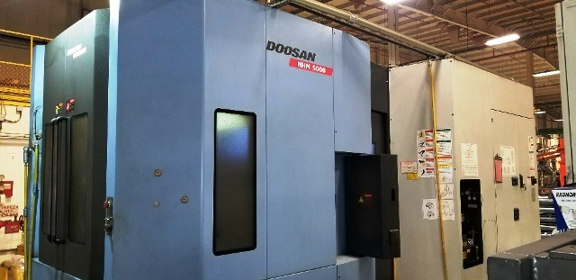 2013 DOOSAN NHM 5000/ 4 AXIS MACHINING CENTERS, HORIZONTAL | Quick Machinery Sales, Inc.