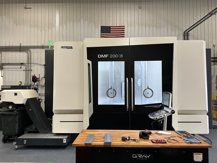 2021 DMG MORI DMF 200|8​​​​​​​ linear - 5-Axis Milling MACHINING CENTERS, VERTICAL | Quick Machinery Sales, Inc.