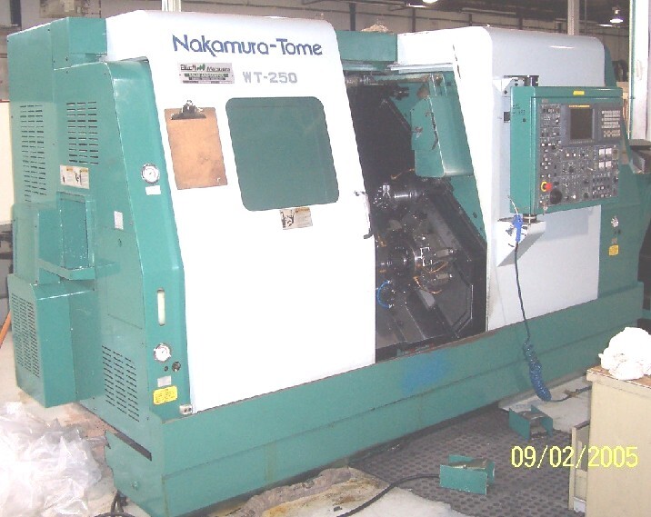 2000 NAKAMURA-TOME WT250 CNC LATHES MULTI AXIS | Quick Machinery Sales, Inc.
