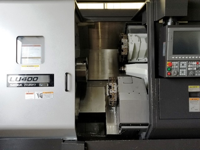2014 OKUMA LU 400-2SC SIMULTURN CNC LATHES MULTI AXIS | Quick Machinery Sales, Inc.